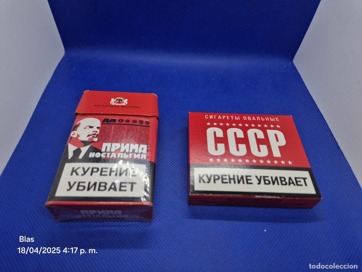 Paquetes de tabaco: 2 paquetes de tabaco rusos - Foto 1
