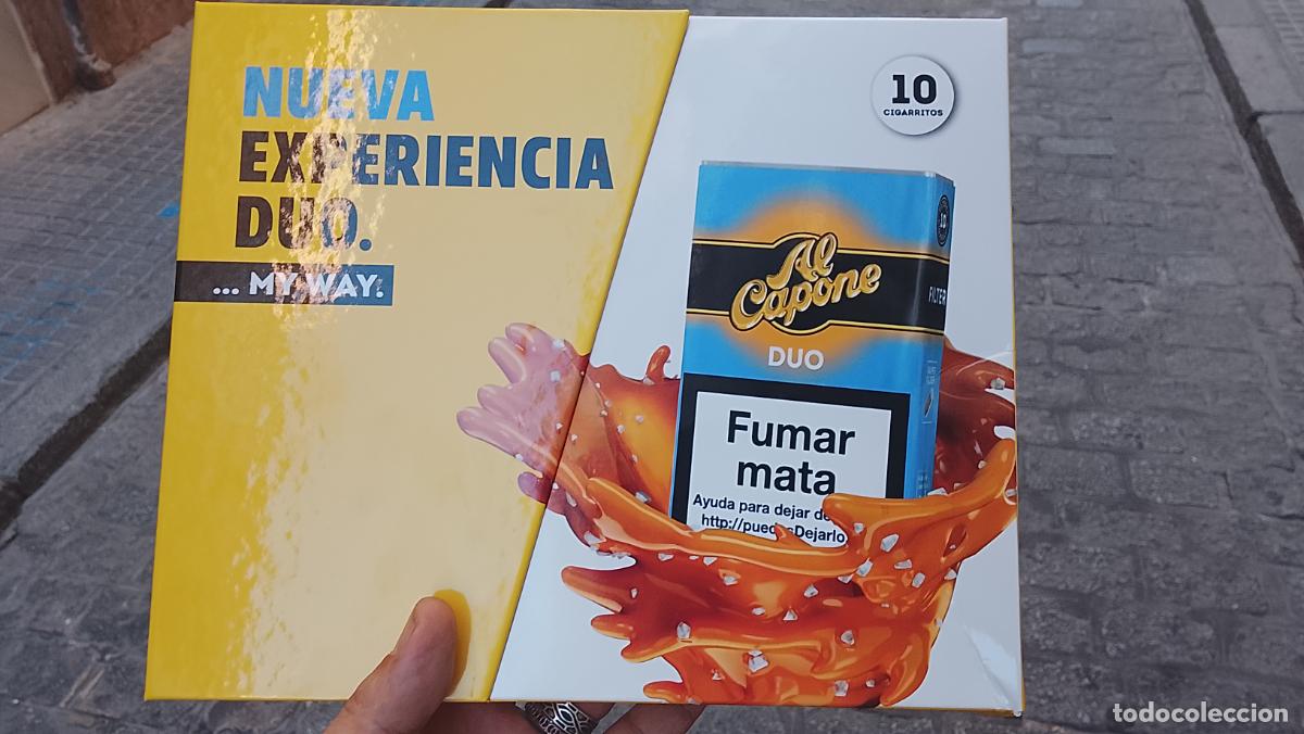 Paquetes de tabaco: Expositor de tabaco al Capone d&uacute;o cart&oacute;n estanco - Foto 3