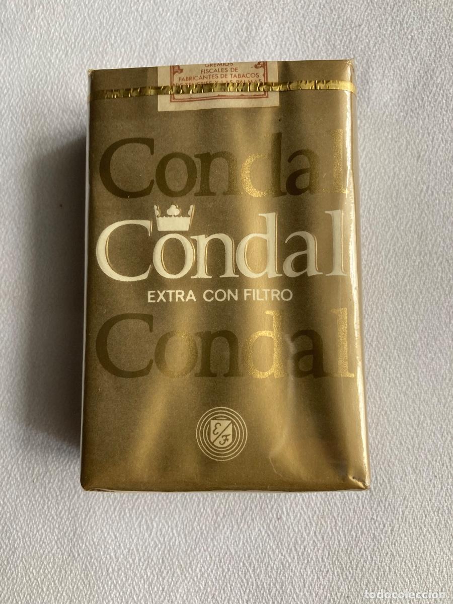 Paquetes de tabaco: ANTIGUA CAJETILLA TABACO CONDAL, SIN ABRIR - Foto 1