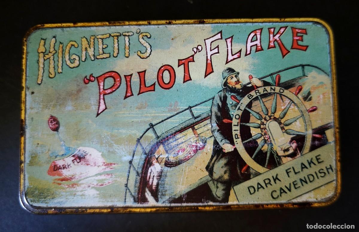 Paquetes de tabaco: CAJA METALICA - PILOT FLAKE