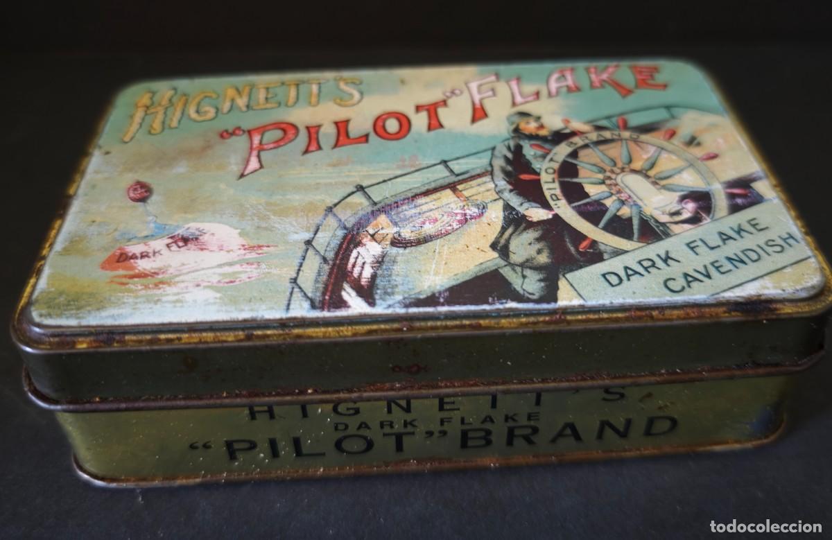 Paquetes de tabaco: CAJA METALICA - PILOT FLAKE - Foto 2