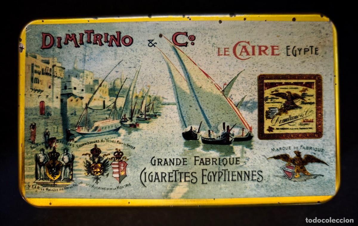 Paquetes de tabaco: CAJA METALICA - DIMITRINO & C&deg;