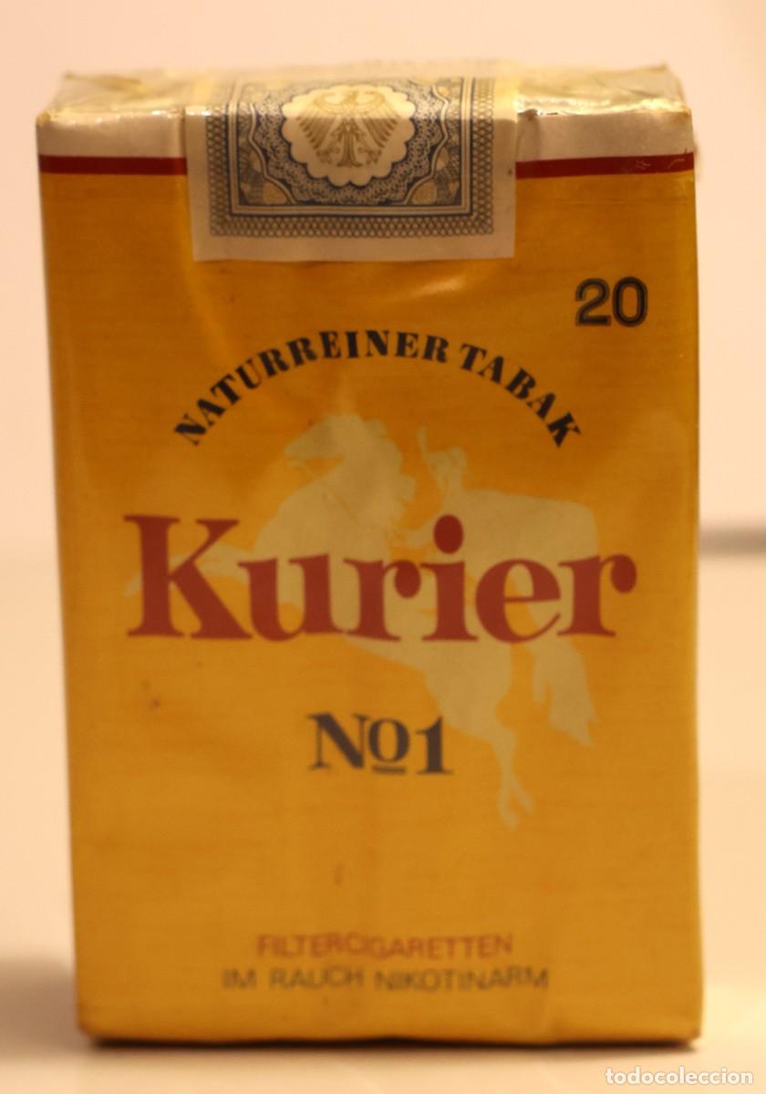 Paquetes de tabaco: Antigup paquete de tabaco Kurier. - Foto 1