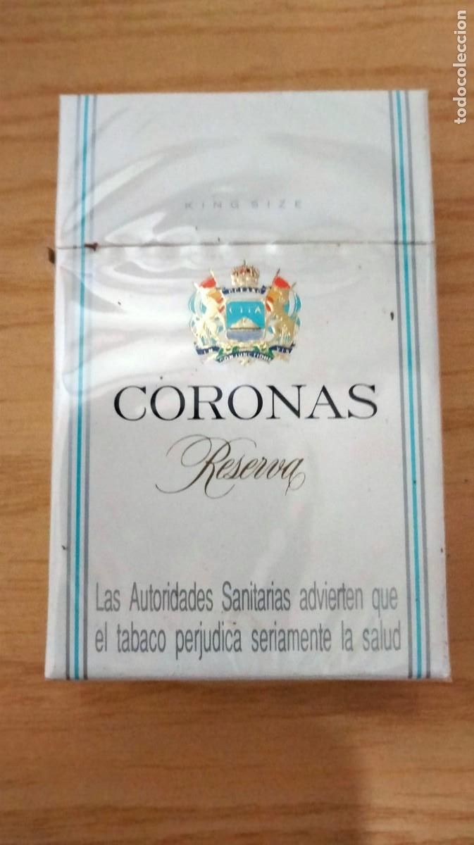 Paquetes de tabaco: cajetilla de tabaco coronas reserva - Foto 2