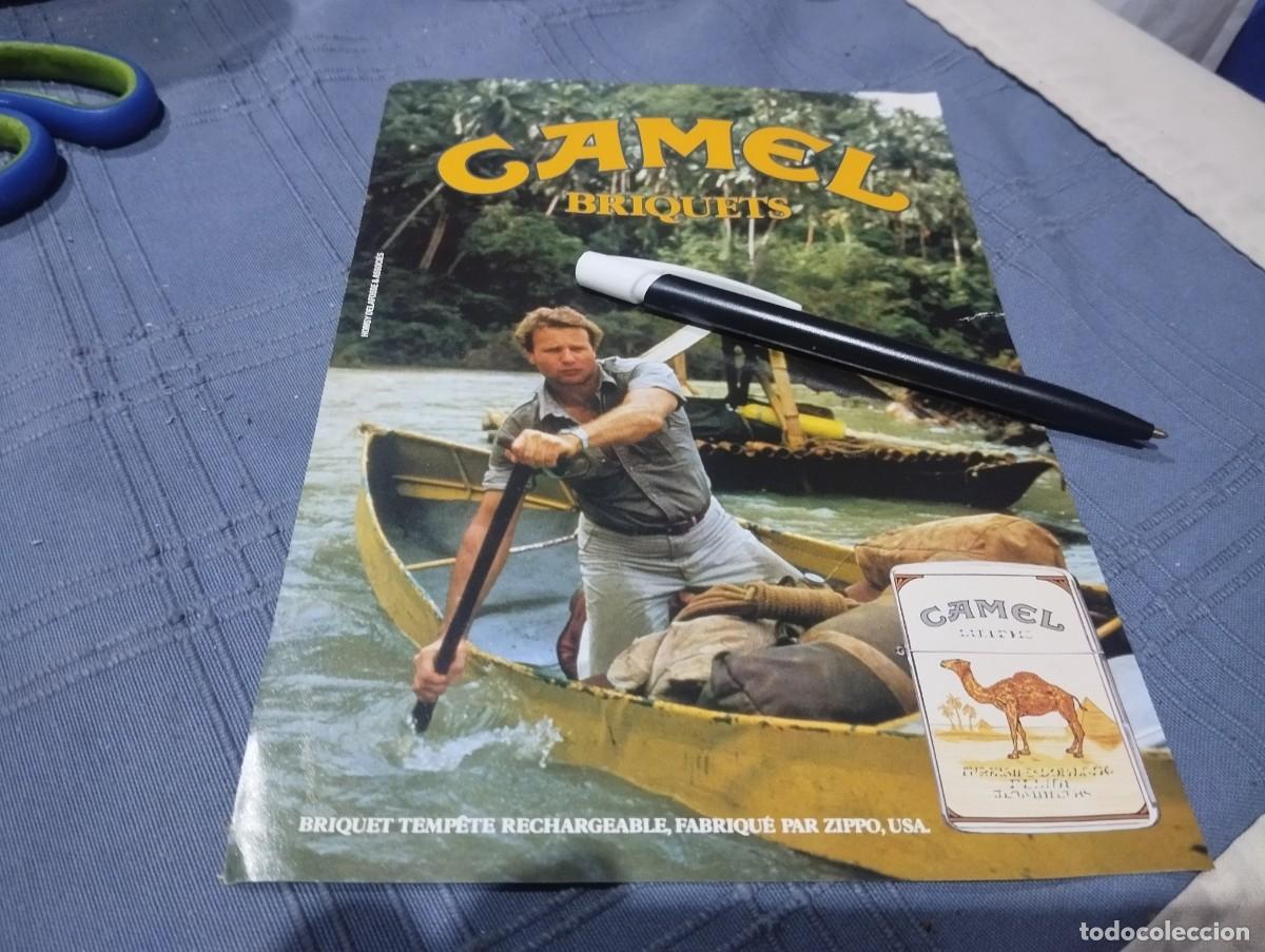 Paquetes de tabaco: TABACO CAMEL ANUNCIO PUBLICIDAD EN FRANC&Eacute;S A&Ntilde;O 1987 - Foto 1