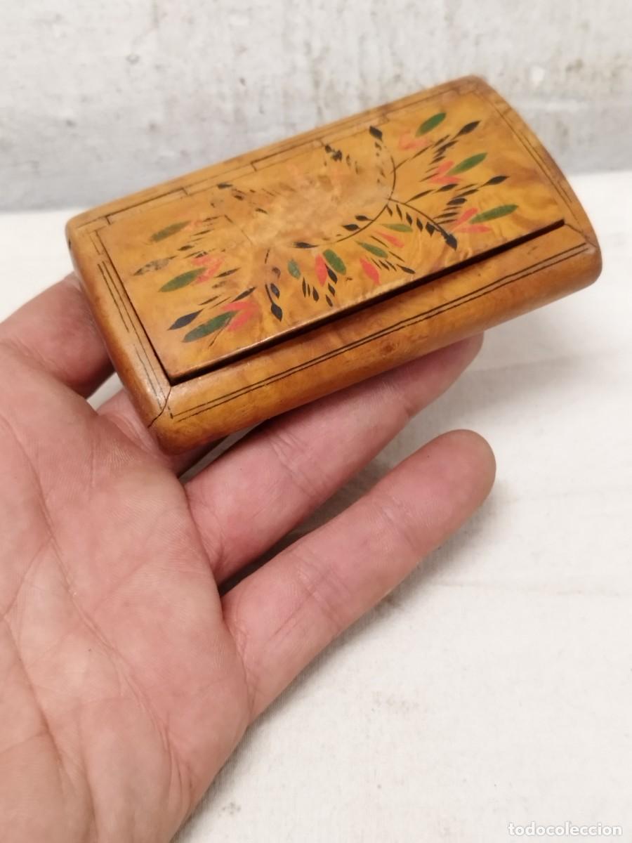 Paquetes de tabaco: Antigua caja para tabaco, tabaquera. - Foto 1