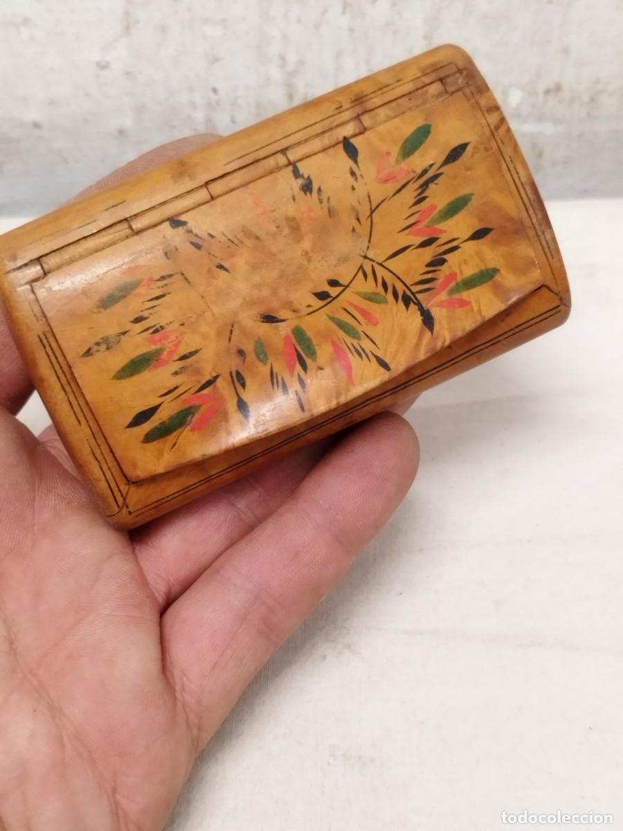 Paquetes de tabaco: Antigua caja para tabaco, tabaquera. - Foto 2