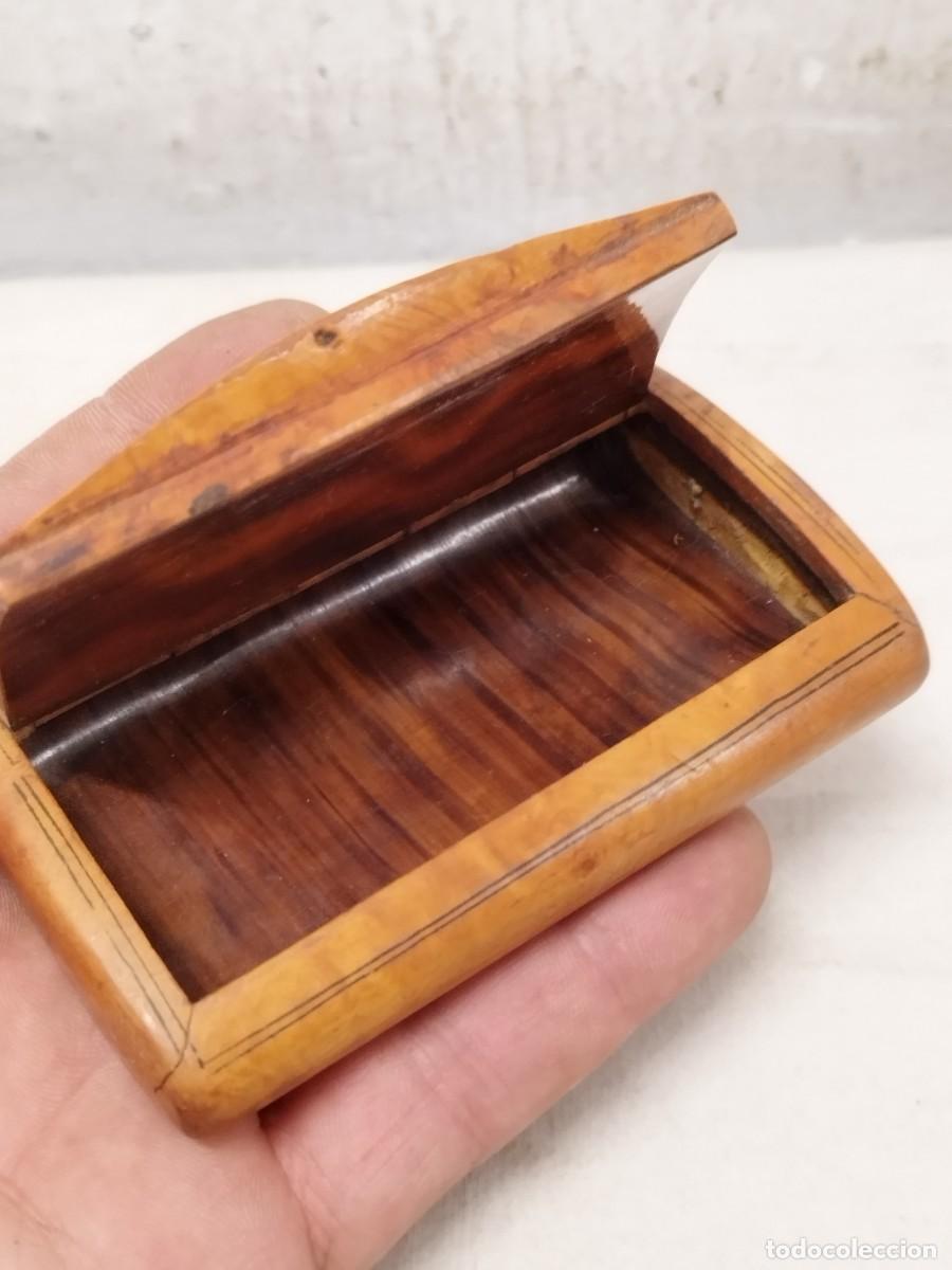 Paquetes de tabaco: Antigua caja para tabaco, tabaquera. - Foto 3