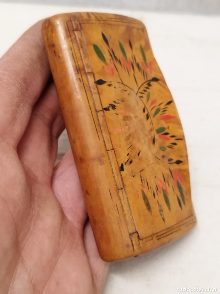 Paquetes de tabaco: Antigua caja para tabaco, tabaquera. - Foto 6