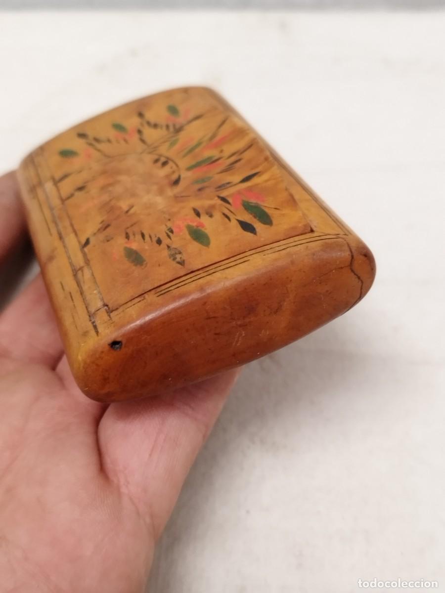 Paquetes de tabaco: Antigua caja para tabaco, tabaquera. - Foto 7