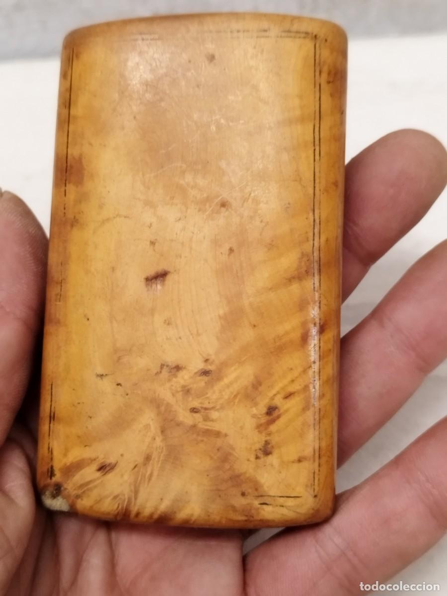 Paquetes de tabaco: Antigua caja para tabaco, tabaquera. - Foto 9