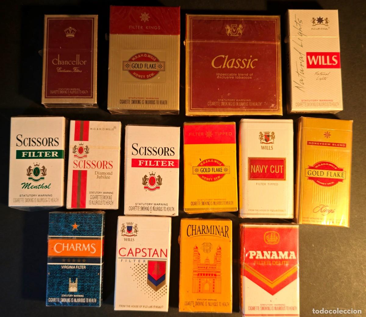 Paquetes de tabaco: PAQUETES DE CIGARRILLOS - INDIA - Foto 1