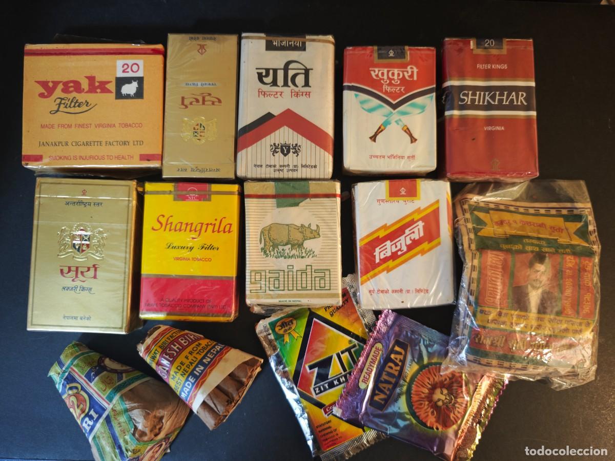 Paquetes de tabaco: PAQUETES DE CIGARRILLOS - NEPAL - Foto 1