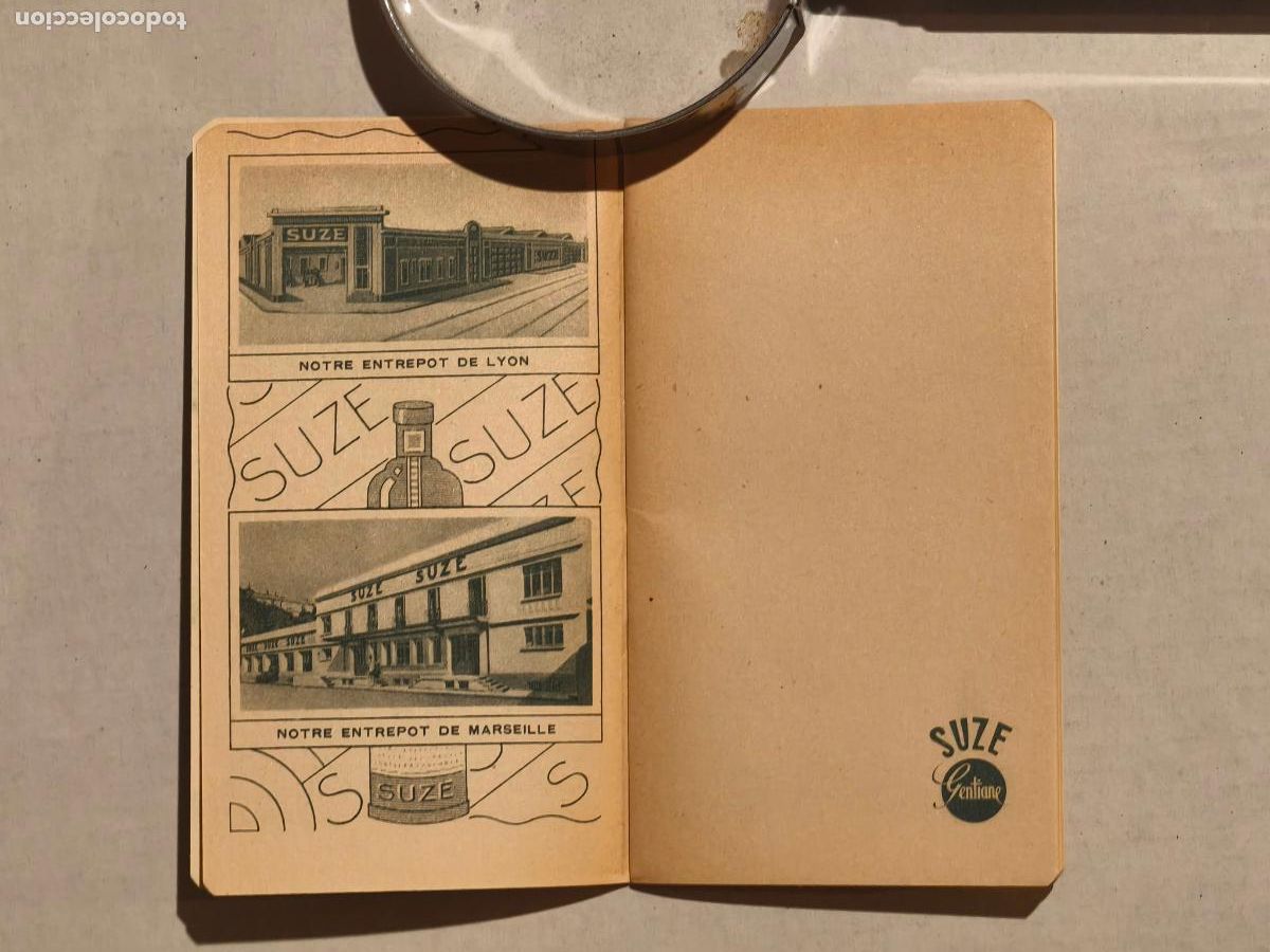 Paquetes de tabaco: SUZE LIQUEUR LIBRETA DE PUBLICIDAD FRANCESA - Foto 3