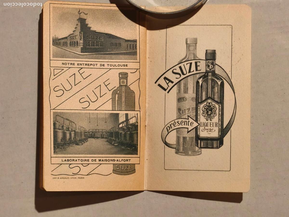 Paquetes de tabaco: SUZE LIQUEUR LIBRETA DE PUBLICIDAD FRANCESA - Foto 4