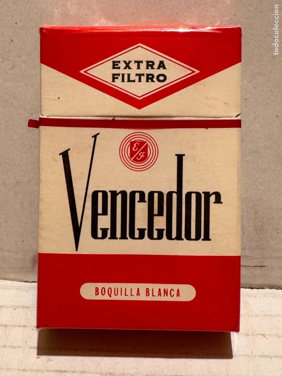 Paquetes de tabaco: ANTIGUO PAQUETE DE TABACO VENCEDOR - Foto 1