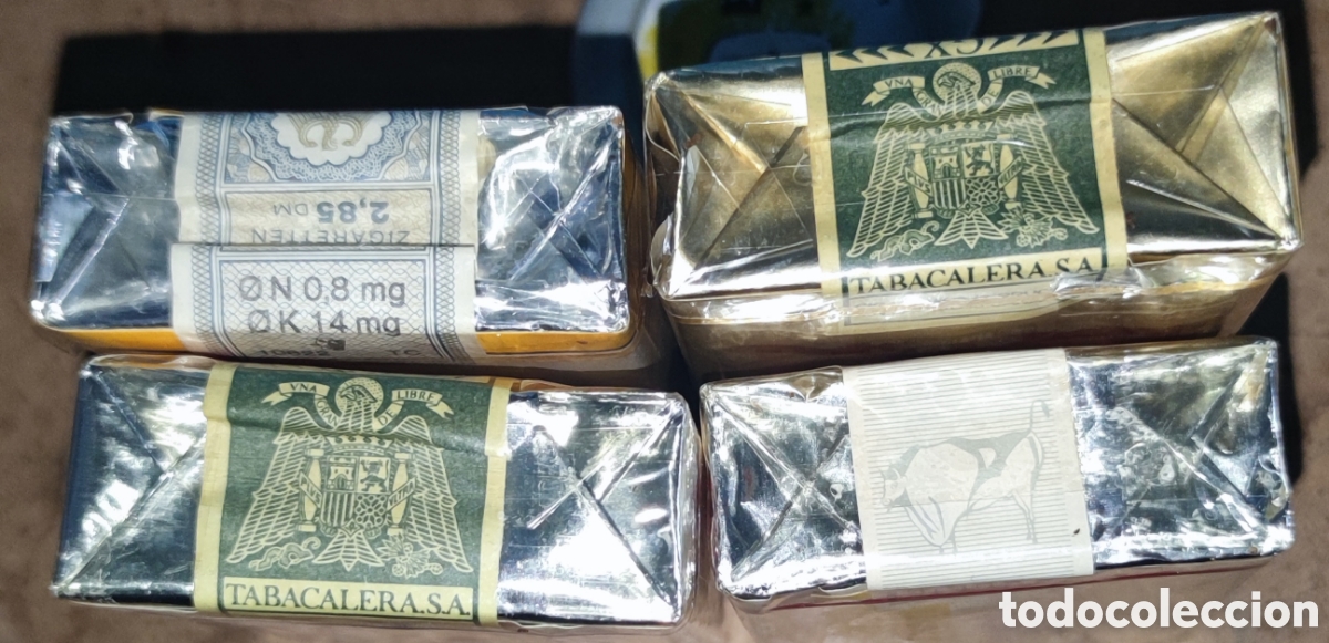 Paquetes de tabaco: Paquete de tabaco antiguos - Foto 3