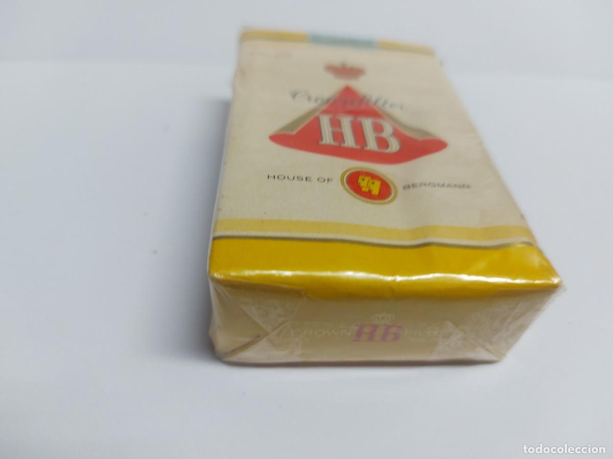 Paquetes de tabaco: ANTIGUO PAQUETE DE TABACO HB - PRECINTADO - Foto 3