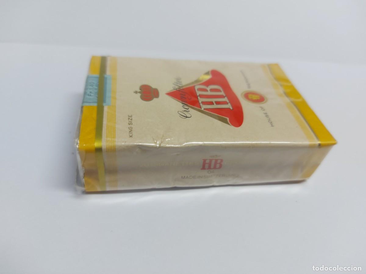 Paquetes de tabaco: ANTIGUO PAQUETE DE TABACO HB - PRECINTADO - Foto 4