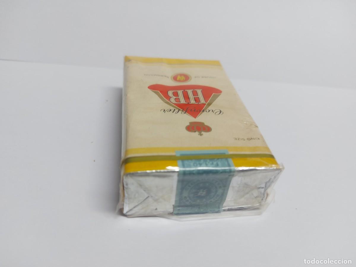 Paquetes de tabaco: ANTIGUO PAQUETE DE TABACO HB - PRECINTADO - Foto 6