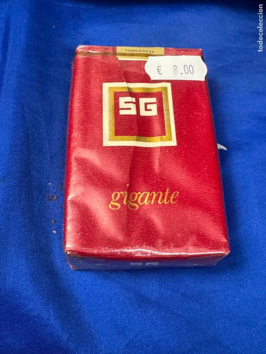 Paquetes de tabaco: CAJA DE TABACO GIGANTES SG PRECINTADO - Foto 2