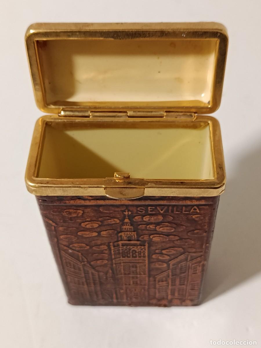 Paquetes de tabaco: CAJETILLA DE TABACO DE PIEL REPUJADA - Foto 5