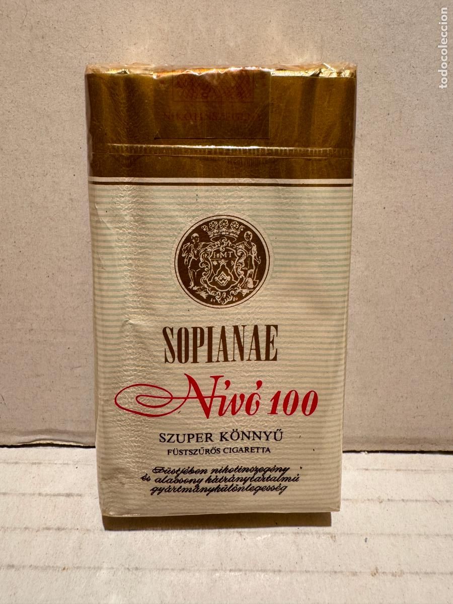 Paquetes de tabaco: PAQUETE DE TABACO SOPIANAE NIVG 100 - Foto 1
