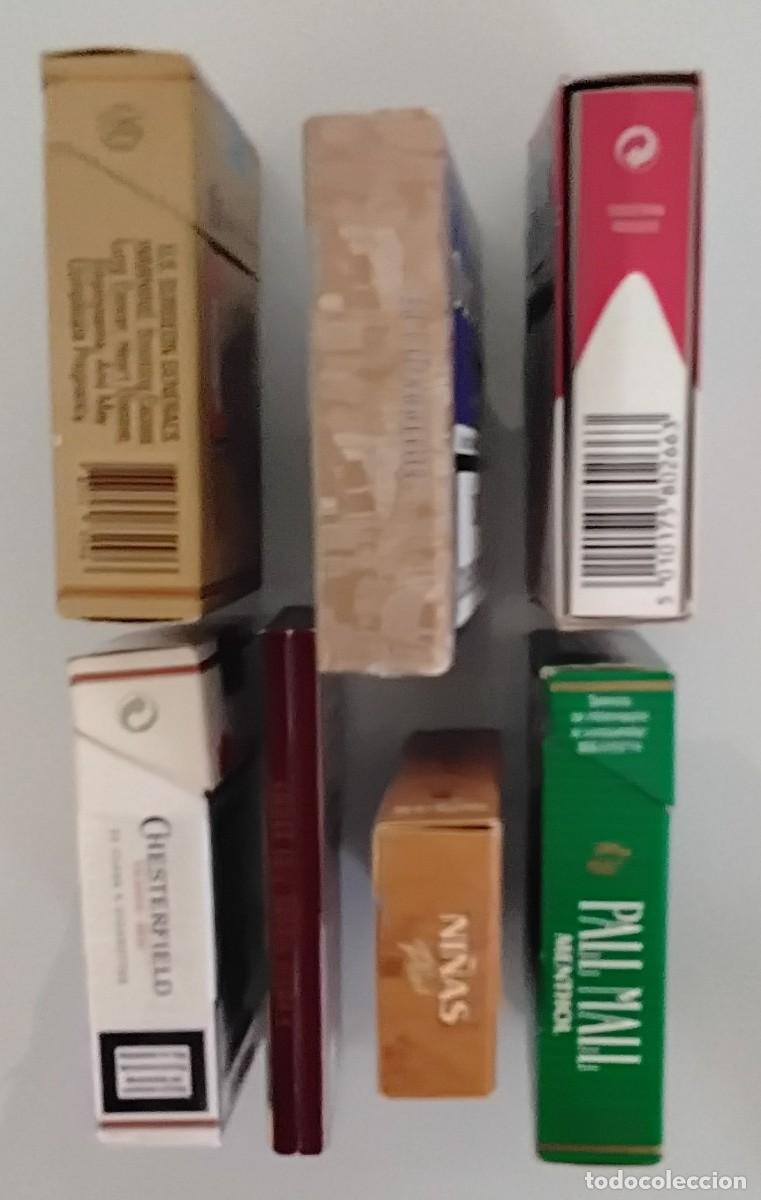 Paquetes de tabaco: Lote 7 paquetes de tabaco vacios - Foto 2