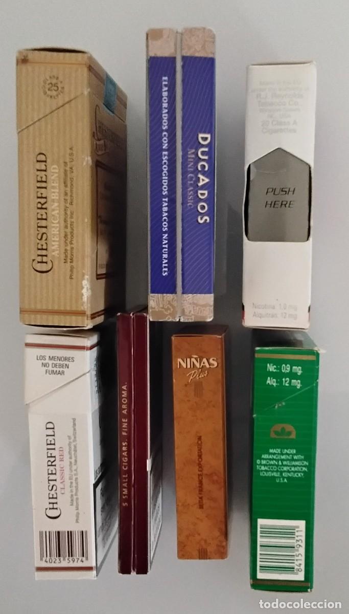 Paquetes de tabaco: Lote 7 paquetes de tabaco vacios - Foto 4