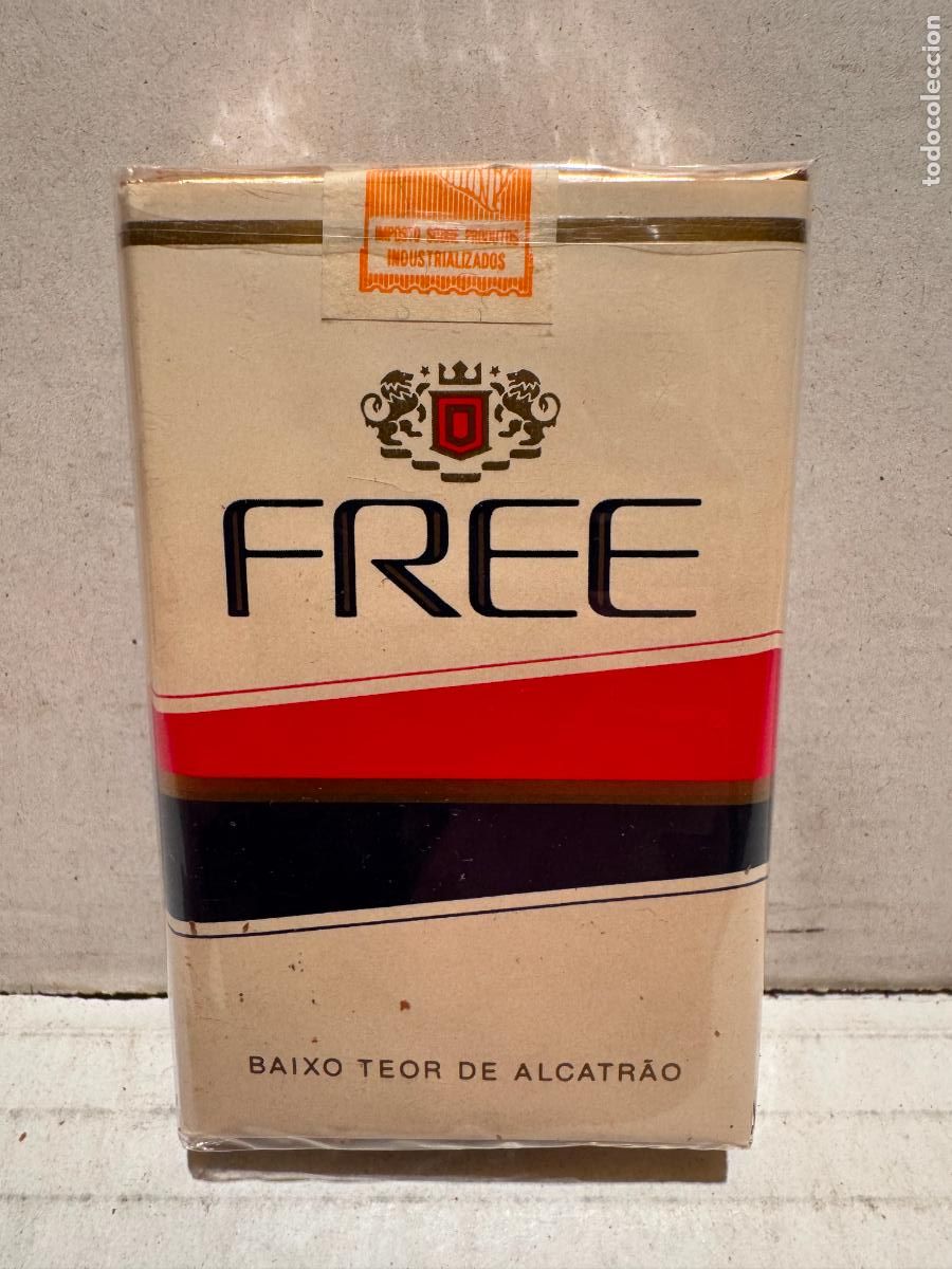 Paquetes de tabaco: PAQUETE DE TABACO FREE sin abrir - Foto 1