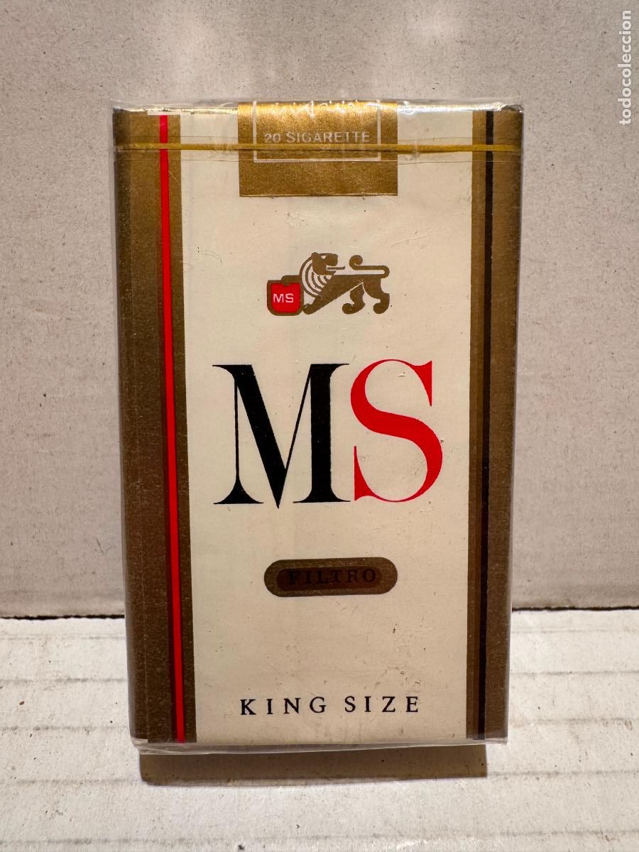Paquetes de tabaco: PAQUETE DE MS sin abrir - Foto 1