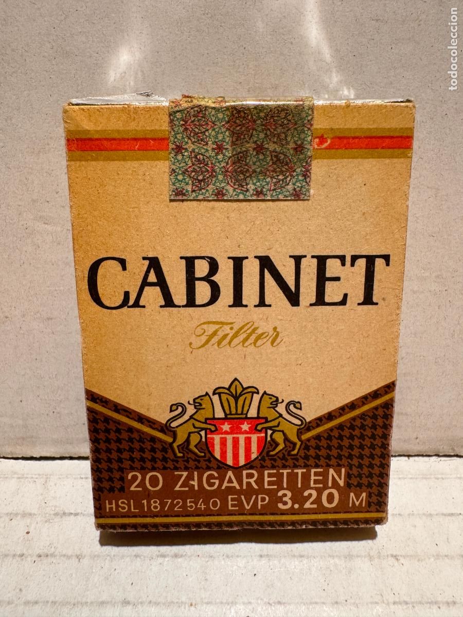 Paquetes de tabaco: PAQUETE DE CABINET sin abrir GERMANY