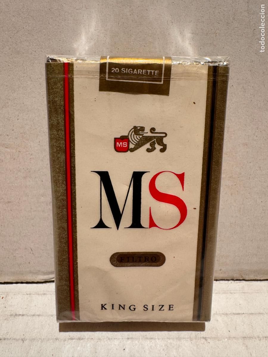 Paquetes de tabaco: PAQUETE DE MS sin abrir ITALIA