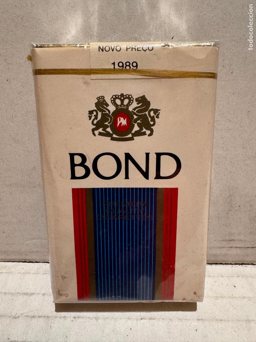 Paquetes de tabaco: PAQUETE DE BOND sin abrir ENGLAND - Foto 1