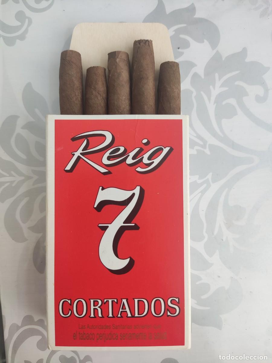 Paquetes de tabaco: Reig Siete cortados. - Foto 1