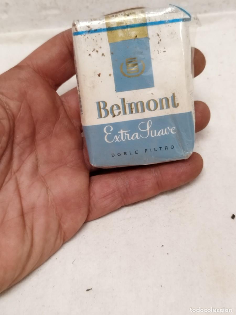 Paquetes de tabaco: Paquete de tabaco, cigarrillos Belmont. Precintado.
