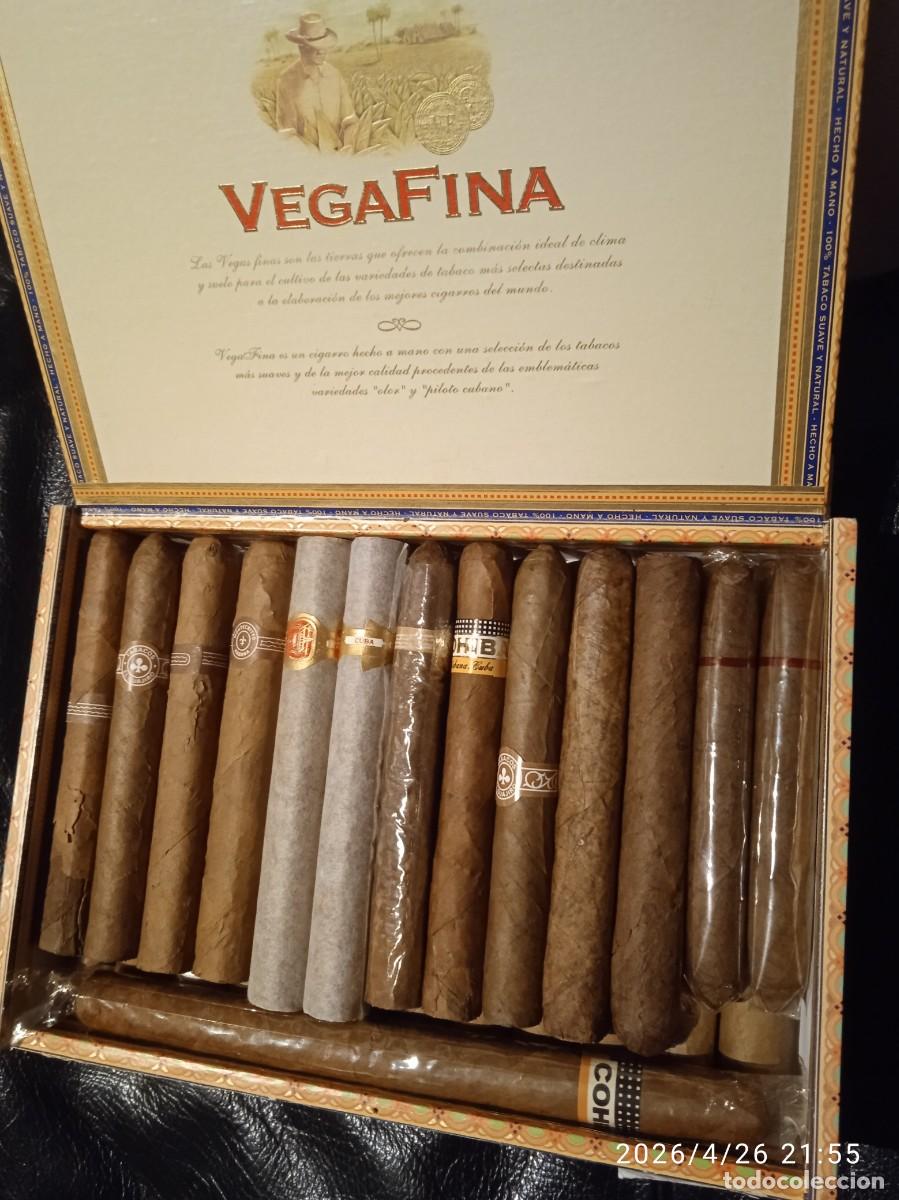 Paquetes de tabaco: caja con diversos puros