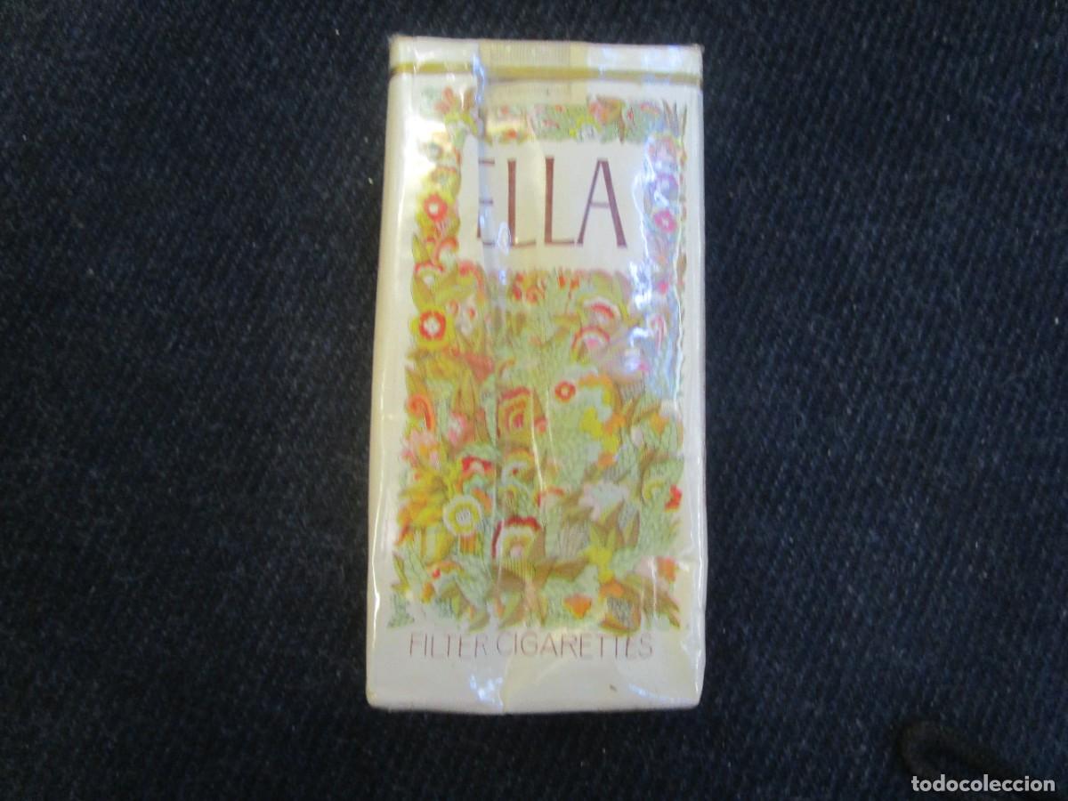 Paquetes de tabaco: CAJETILLAS TABACO BRASIL &rdquo; ELLA &rdquo; -CAJA BLANDA SIN ABRIR, FILTRO, 10CM. + INFO