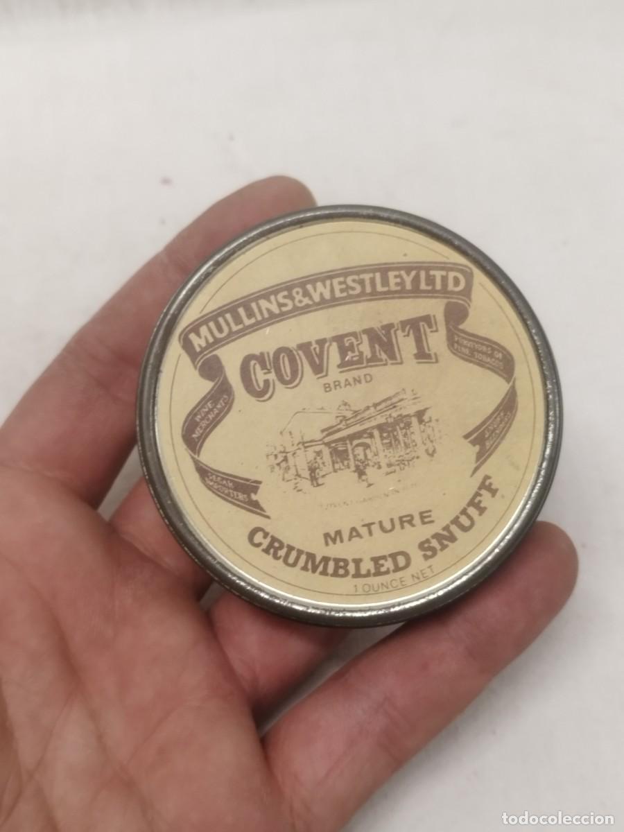 Paquetes de tabaco: Caja de tabaco nasal, rape. Convent, crumbled Snuff. Llena