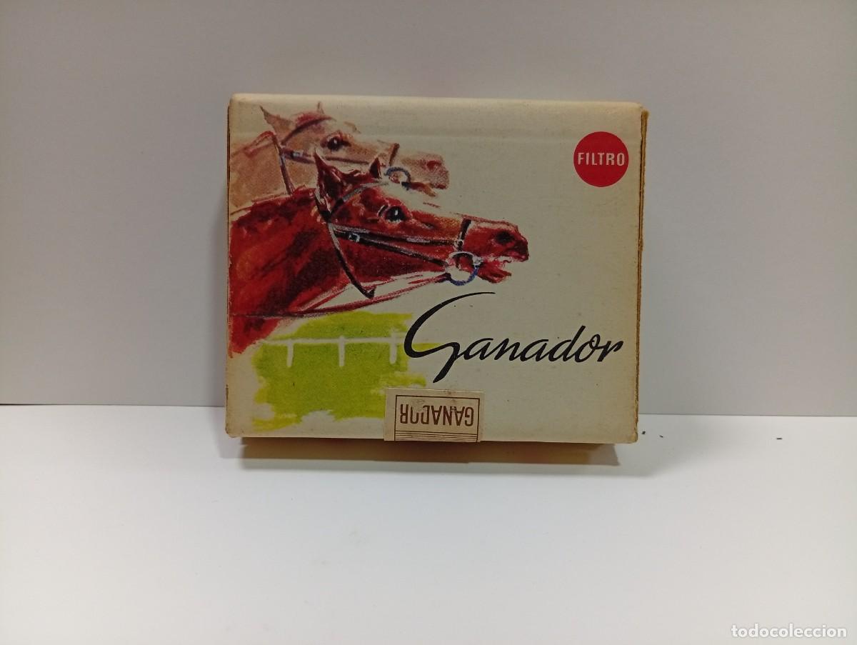 Paquetes de tabaco: PAQUETE DE TABACO. GANADOR. CERRADO. 20 CIGARRILLOS. FILTRO. TABACALERA, S.A.