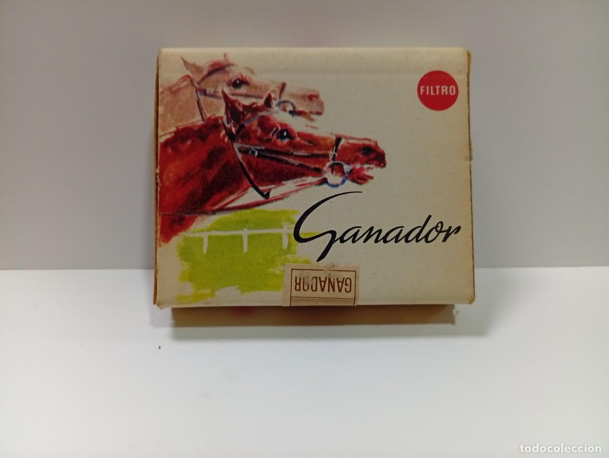 Paquetes de tabaco: PAQUETE DE TABACO. GANADOR. CERRADO. 20 CIGARRILLOS. FILTRO. TABACALERA, S.A.