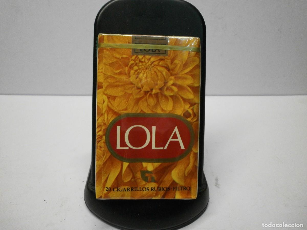 Paquetes de tabaco: antiguo paquete de tabaco lola completo precintado