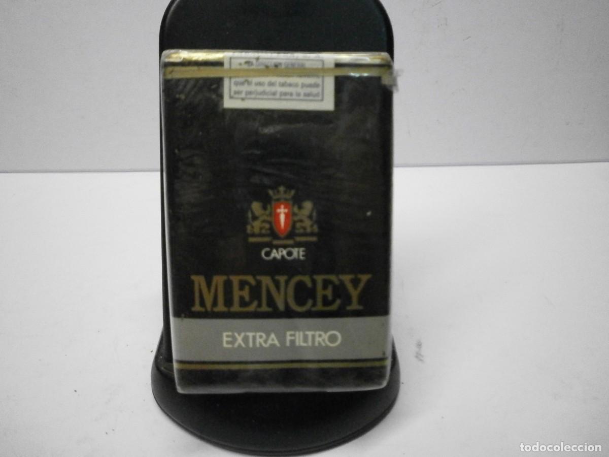 Paquetes de tabaco: antiguo paquete de tabaco mencey completo precintado