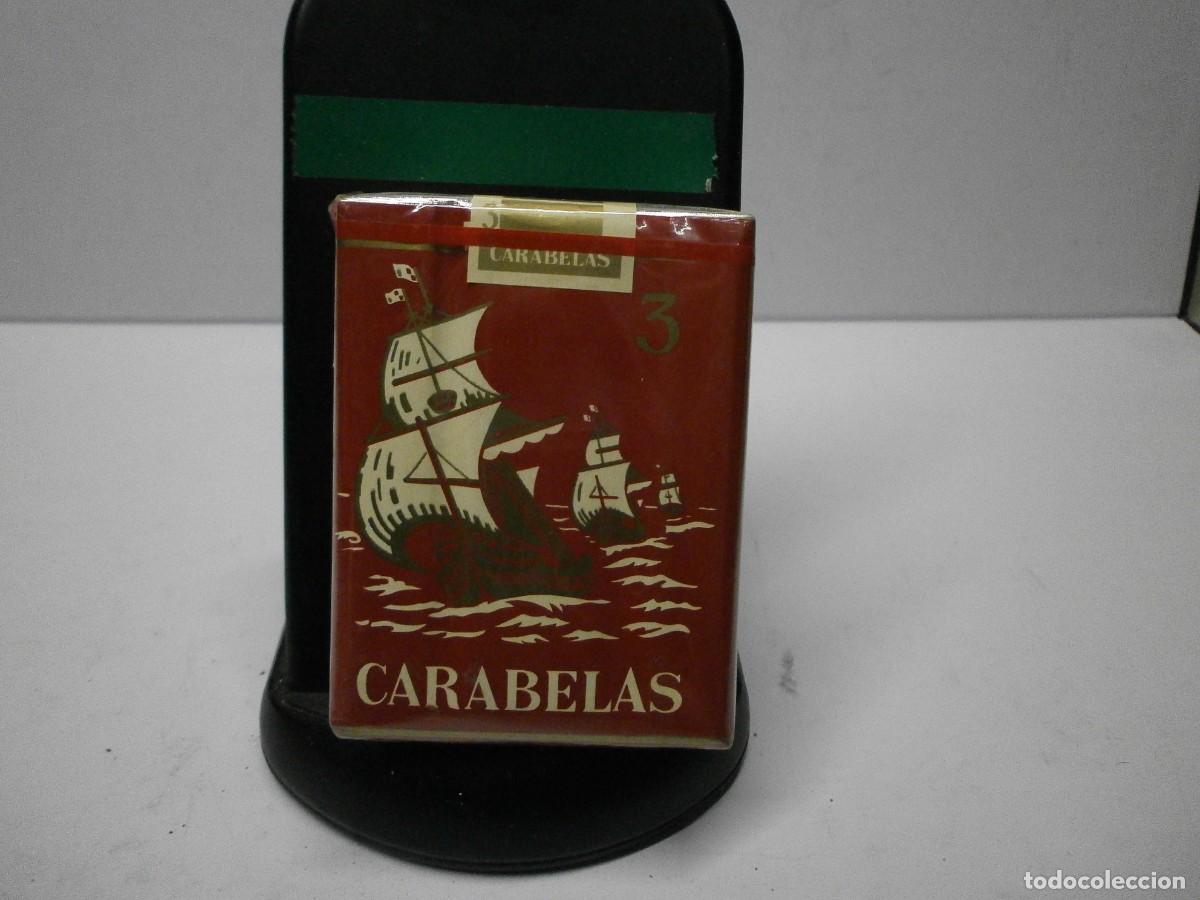 Paquetes de tabaco: antiguo paquete de tabaco carabelas completo precintado
