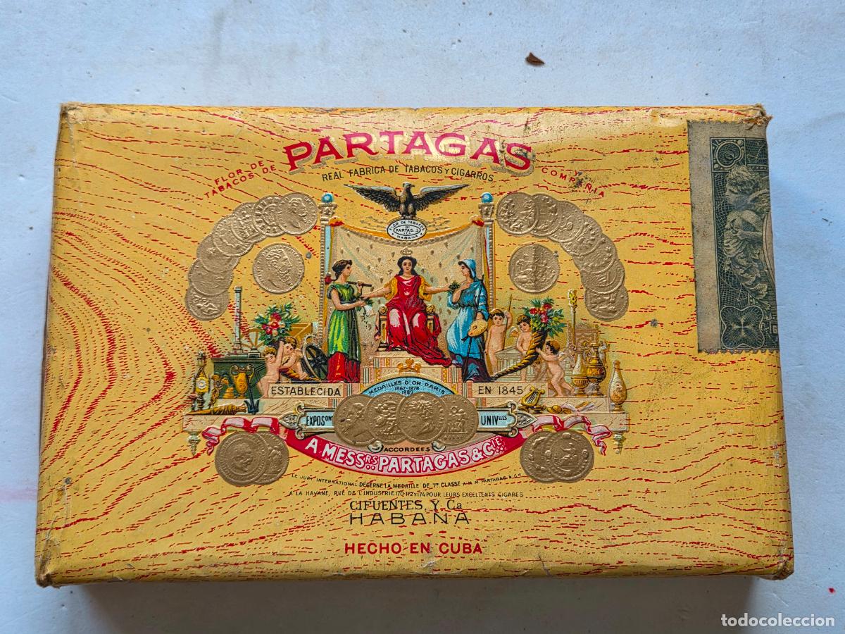 Paquetes de tabaco: PARTAGAS -CUBA - LLENO - TABACO PICADURA NUEVO LEY 1912
