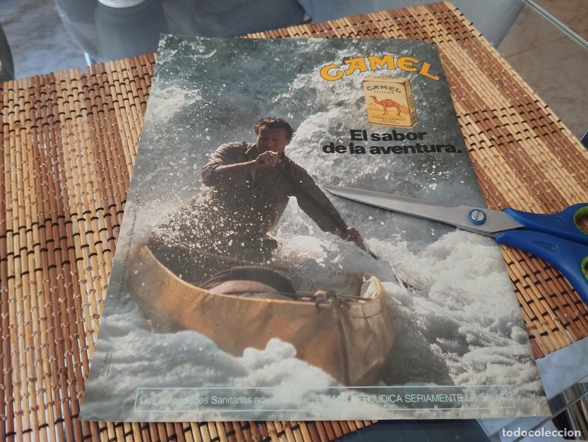Paquetes de tabaco: PAQUETE TABACO CAMEL ANUNCIO PUBLICIDAD REVISTA 1990 BONITO PARA ENMARCAR