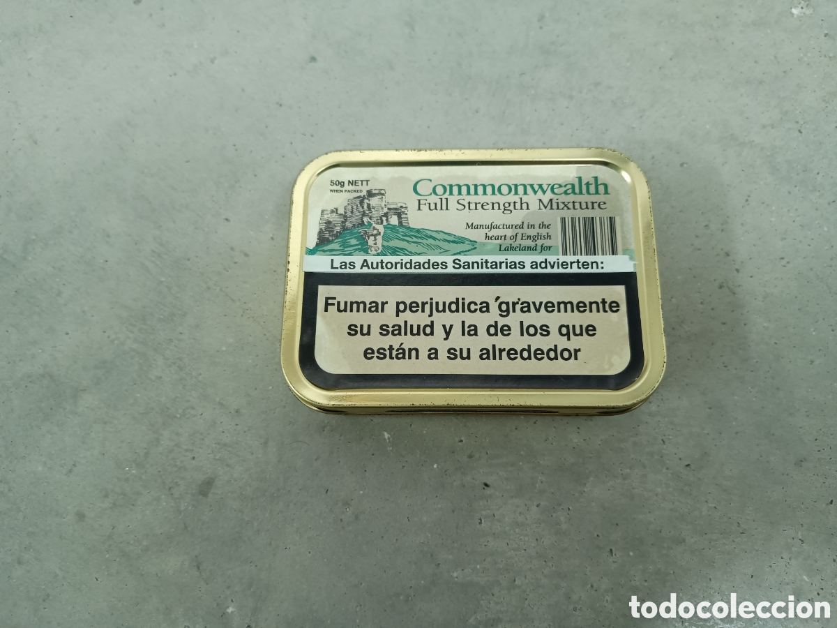 Paquetes de tabaco: COMMONWEALTH - FULL STRENGTH MIXTURE - CAJA DE TABACO DE PIPA - VAC&Iacute;A - Foto 1