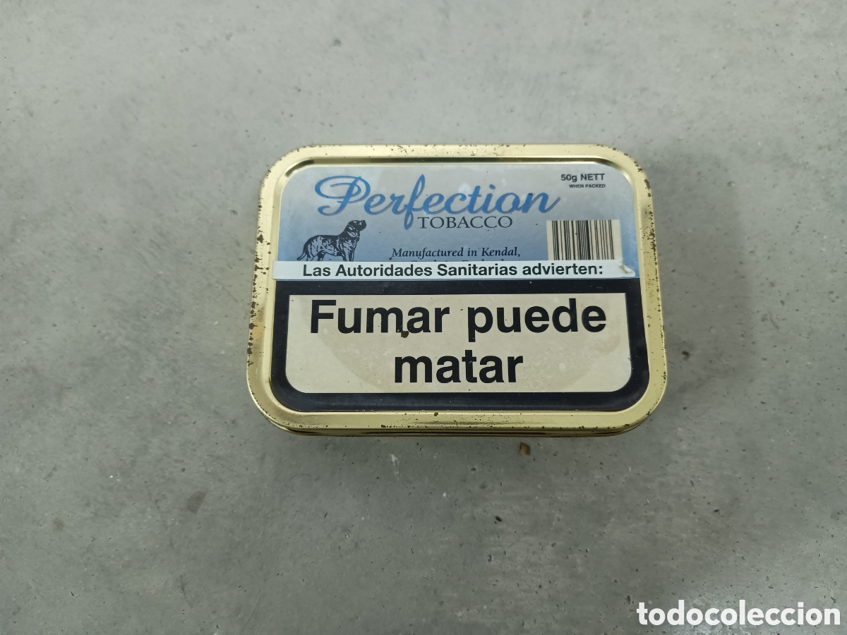 Paquetes de tabaco: PERFECTION - CAJA DE TABACO DE PIPA - VAC&Iacute;A