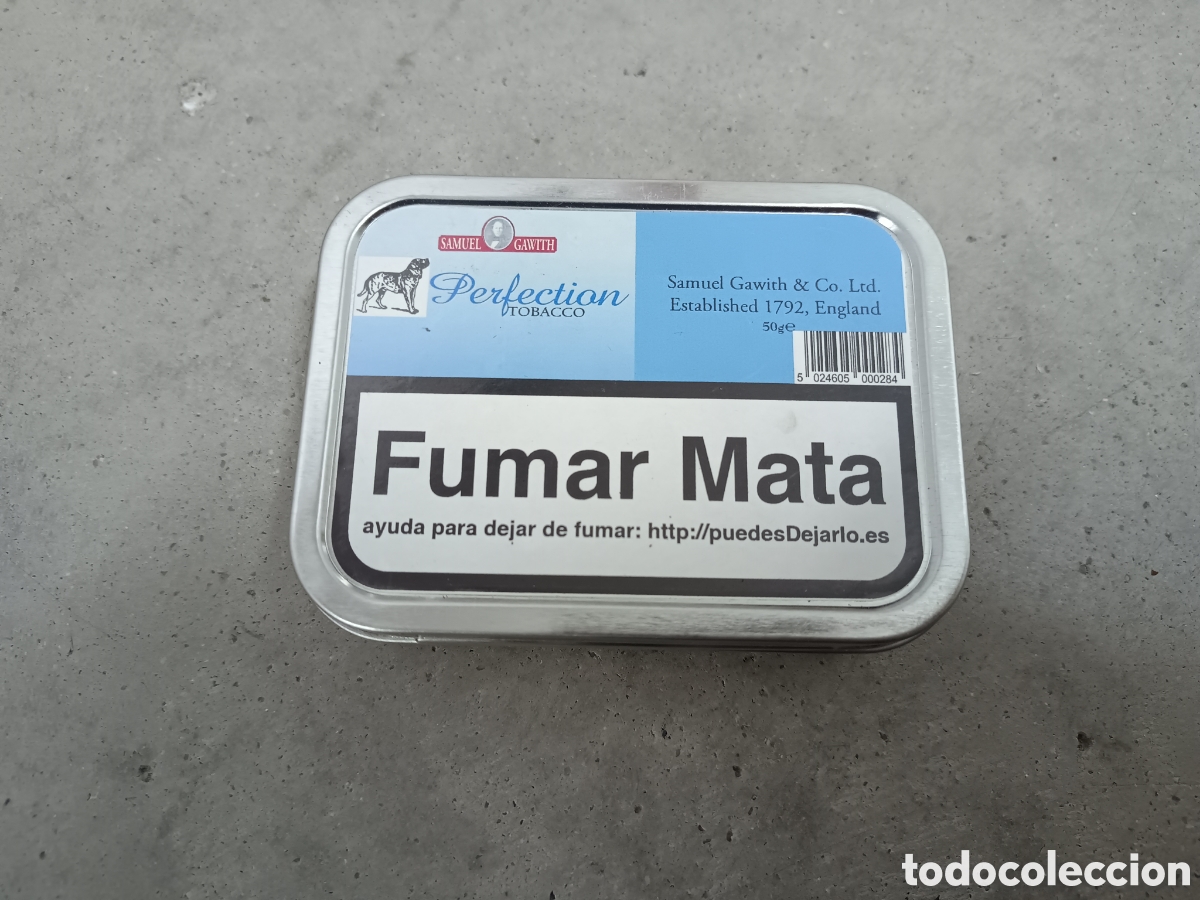Paquetes de tabaco: SAMUEL GAWITH - PERFECTION - CAJA DE TABACO DE PIPA - VAC&Iacute;A