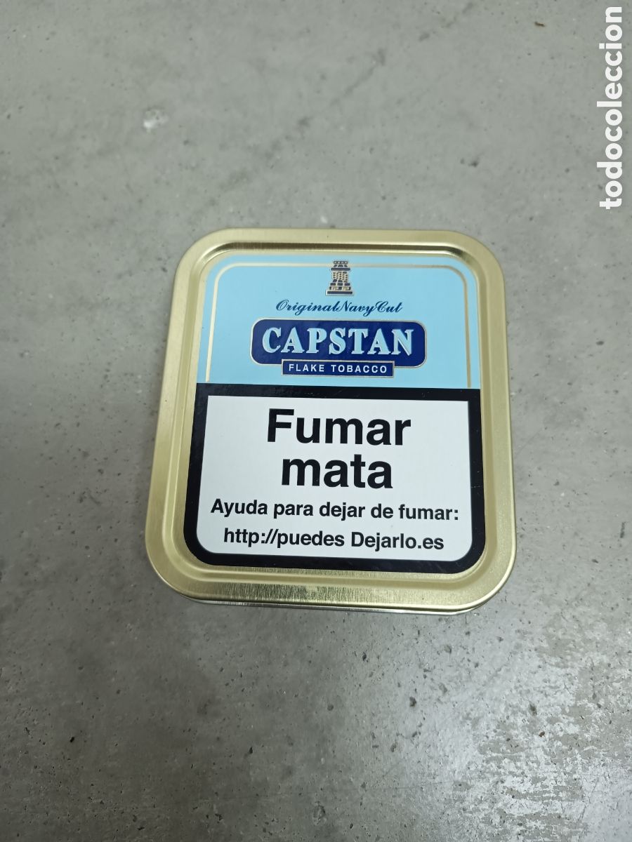Paquetes de tabaco: CAPSTAN - FLAKE - CAJA DE TABACO DE PIPA - VAC&Iacute;A